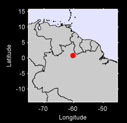 0.80 N, 60.27 W Local Context Map