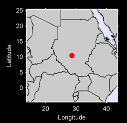 10.45 N, 28.64 E Local Context Map
