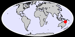 13.66 S, 142.84 E Global Context Map