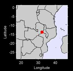 13.66 S, 32.20 E Local Context Map