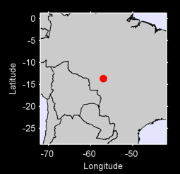 13.66 S, 56.97 W Local Context Map