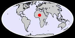 15.27 N, 10.83 E Global Context Map