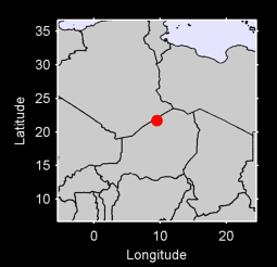 21.70 N, 9.52 E Local Context Map