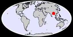 21.70 N, 92.60 E Global Context Map
