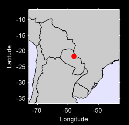 21.70 S, 57.98 W Local Context Map
