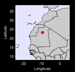 23.31 N, 9.61 W Local Context Map