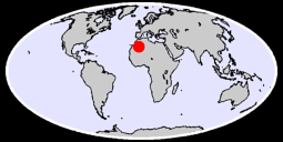 26.52 N, 3.58 W Global Context Map