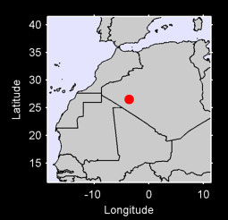 26.52 N, 3.58 W Local Context Map