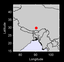 29.74 N, 90.46 E Local Context Map