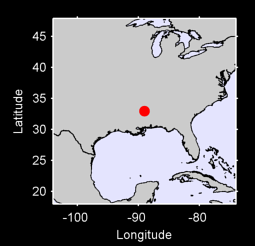 32.95 N, 89.04 W Local Context Map