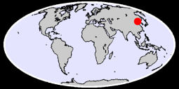 40.99 N, 121.42 E Global Context Map