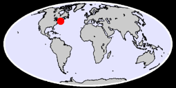 40.99 N, 70.30 W Global Context Map