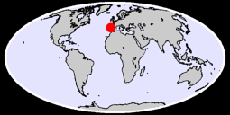 40.99 N, 8.52 W Global Context Map