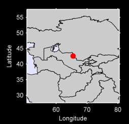 42.59 N, 65.45 E Local Context Map