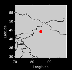 44.20 N, 84.97 E Local Context Map