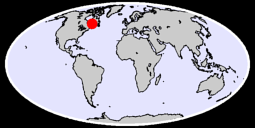 50.63 N, 69.72 W Global Context Map