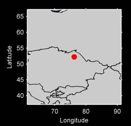 52.24 N, 76.20 E Local Context Map