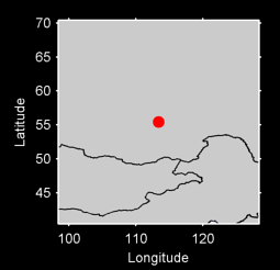 55.45 N, 113.39 E Local Context Map