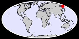 55.45 N, 158.74 E Global Context Map