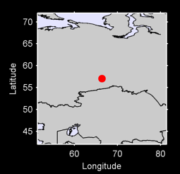 57.05 N, 66.39 E Local Context Map