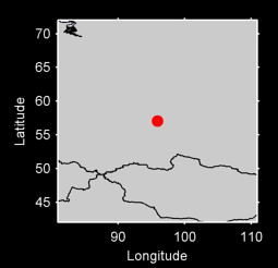 57.05 N, 95.90 E Local Context Map