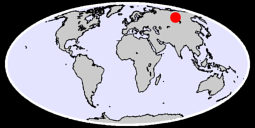 60.27 N, 110.27 E Global Context Map