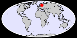 60.27 N, 25.95 E Global Context Map