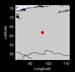61.88 N, 96.79 E Local Context Map