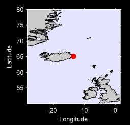 65.09 N, 13.40 W Local Context Map