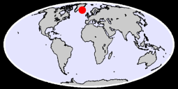 65.09 N, 24.89 W Global Context Map