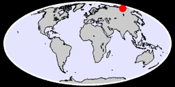 68.31 N, 143.13 E Global Context Map