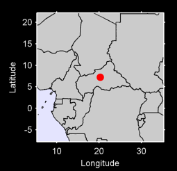 7.23 N, 20.27 E Local Context Map