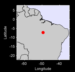 7.23 S, 49.46 W Local Context Map