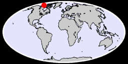 71.53 N, 121.69 W Global Context Map