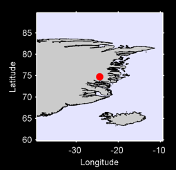 74.74 N, 24.41 W Local Context Map