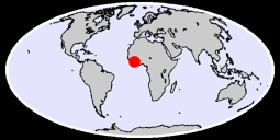 8.84 N, 7.30 W Global Context Map