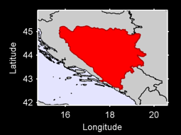 Bosnia and Herzegovina Local Context Map