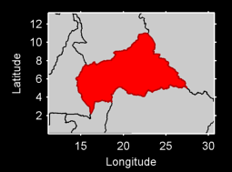 Central African Republic Local Context Map
