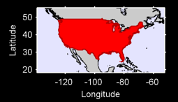 Contiguous United States Local Context Map