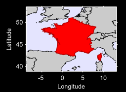 France (Europe) Local Context Map