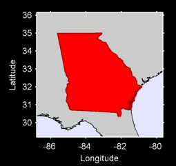 Georgia (state) Local Context Map