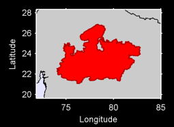 Madhya Pradesh Local Context Map