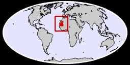 Mauritania Global Context Map