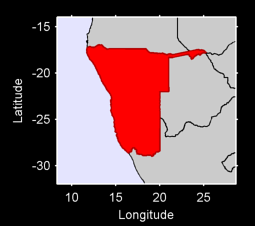 Namibia Local Context Map