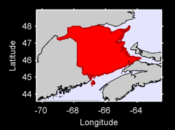 New Brunswick Local Context Map