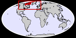 Nunavut Global Context Map