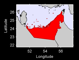 United Arab Emirates Local Context Map