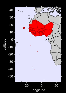 Western Africa Local Context Map