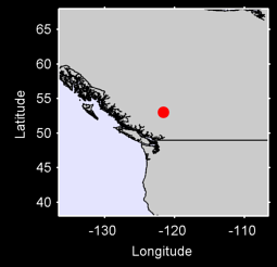 BARKERVILLE,BC Local Context Map