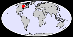 ISLAND LAKE, MAN. Global Context Map